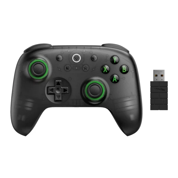 Bežični gamepad 8BitDo Ultimate 2C Windows Android Tri-mode Hall Effect Vibracija typeC Black Transp