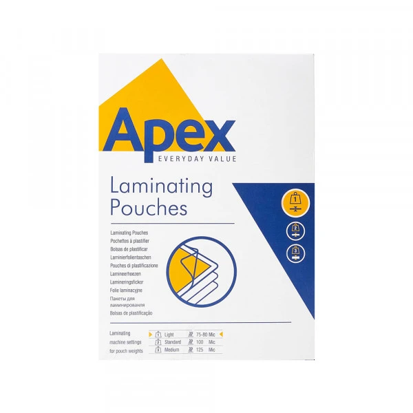 Folija za plastifikaciju FELLOWES APEX 60034 Medium A3 125 mic