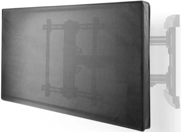 NEDIS TVOC5558BK Spoljna zaštita za TV ekran,Velicina  ekrana: 55-58 inc,Crna, Oksford tkanina