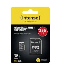 Micro SDXC Intenso 256GB UHS-I Premium 3423492 + adapter