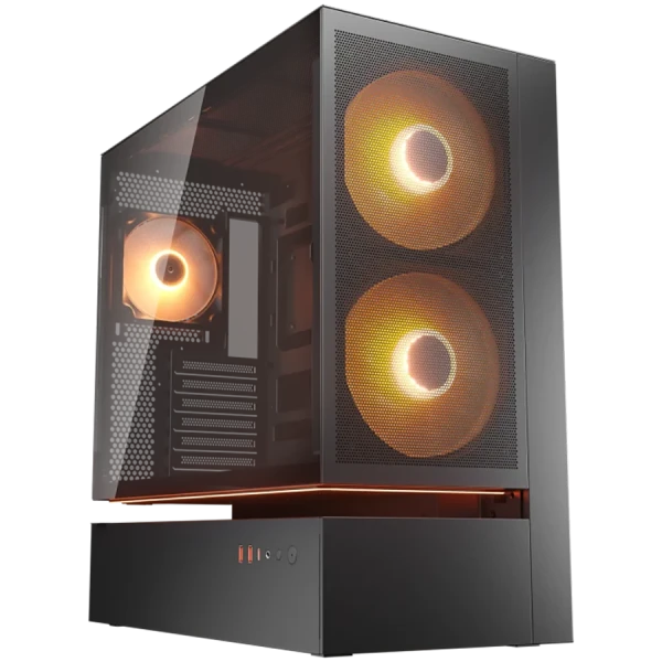 COUGAR CFV235 Mesh PC Case, Mid Tower, Black ( CGR-2DA4B-M )