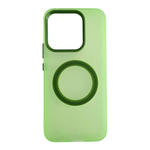 Silikonska futrola Magsafe FLURO COLOR Honor 600 Lite ZELENA