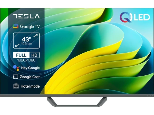 Televizor TESLA Q43E665GFS QLED 43'' smart Google TV siva' ( 'Q43E665GFS' ) 