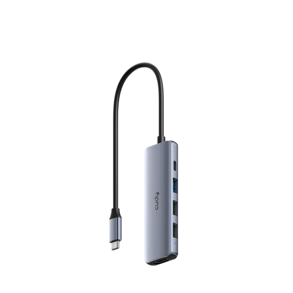 Adapter-konverter Cudy UH405 USB Tip C 1xUSB-A 3.0 2xUSB-A 2.0 HDMI