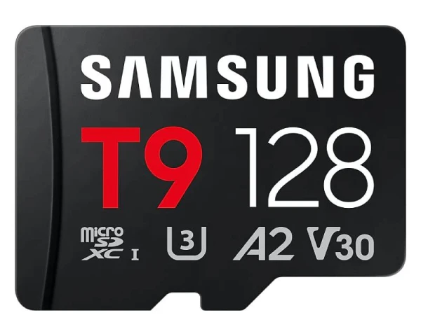 SAMSUNG T9 Memorijska kartica microSDXC UHS-I U3 V30 A2 128GB MB-MH128T