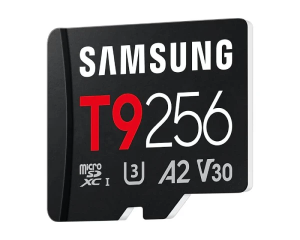 SAMSUNG T9 Memorijska kartica microSDXC UHS-I U3 V30 A2 256GB MB-MH256T