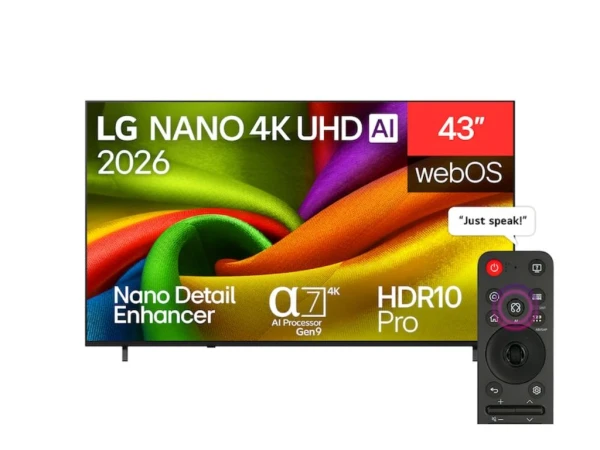Televizor LG 43NU850B3LA LED 43'' 4K Ultra HD smart webOS 26 crna' ( '43NU850B3LA' ) 