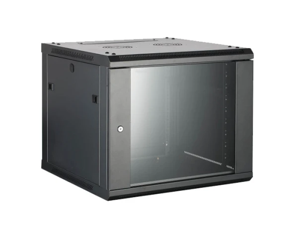 Safewell rack orman SMA 19\'' 12U 600x450, zidni, vrata sa kaljenim staklom