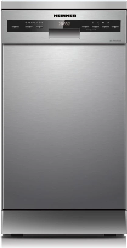 Mašina za pranje sudova HEINNER HDW-FSM45710AXD+++10kompleta 7prog 45cm siva
