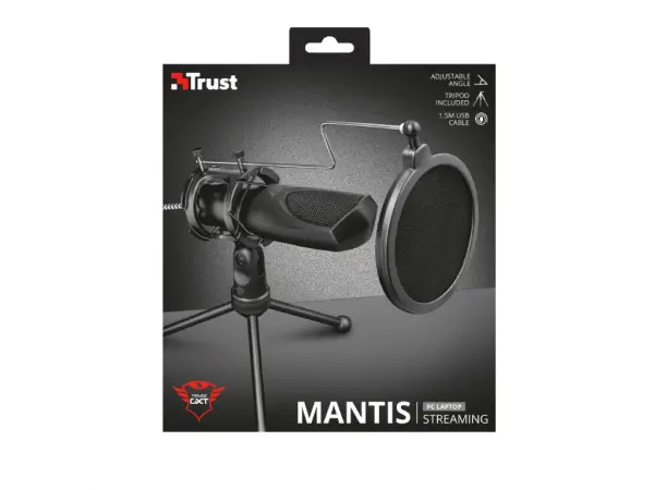 Mikrofon TRUST GXT 232 Mantis USBstreamingcrna' ( '22656' ) 