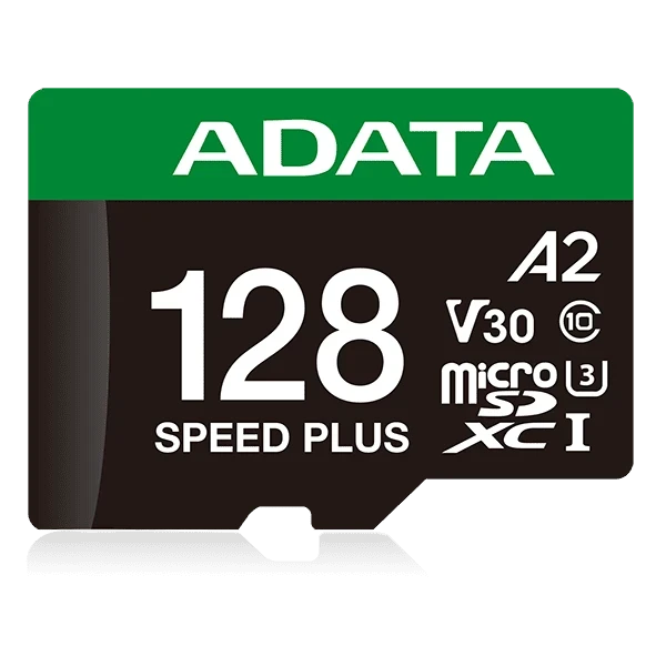 Micro SDXC 128GB A-Data Class 10 + adapter 180 160 MB s UD128GUI3V30A2SP-RA1