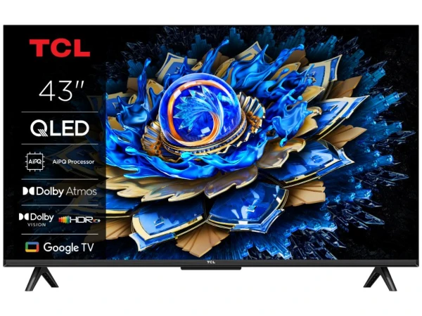 Televizor TCL 43T69C QLED 43'' 4K UHD 60Hz Google TV crna' ( '43T69C' ) 
