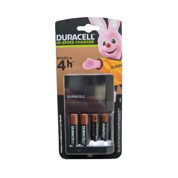 Duracell CEF14 punjac +punjive baterije 2xAA NiMH 1300mAh+2xAAA 750mAh 