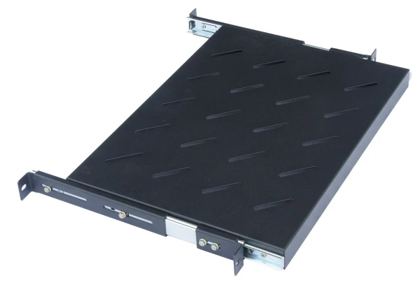 Safewell polica 19\'' 1U za dubinu 1000 mm, izvlačiva, 483*650*43 mm