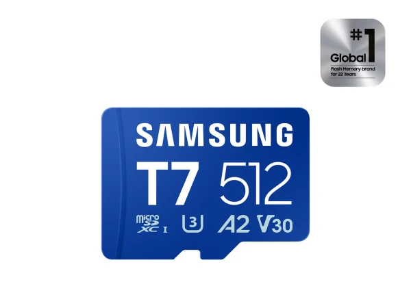 Memorijske kartice SAMSUNG Micro SD 512GB T7 Up to 170MBs' ( 'MB-MB512T WW' ) 
