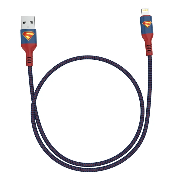Moye Superman USB Lightning Charging cable 01