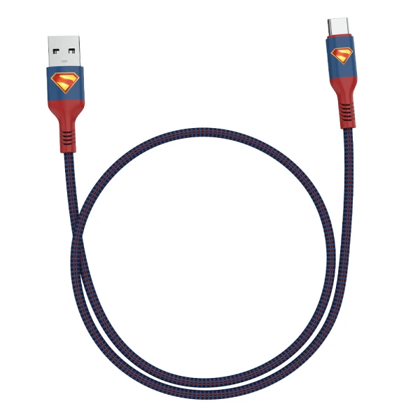 Moye Superman USB C Charging cable 01