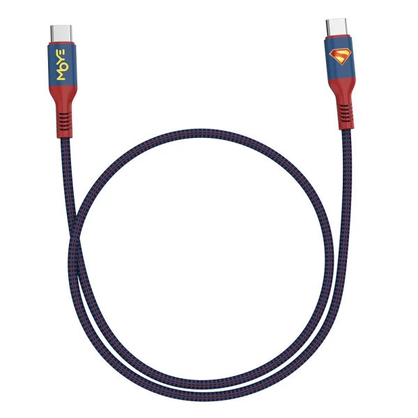 Moye Superman Type-C to Type-C Charging cable 01