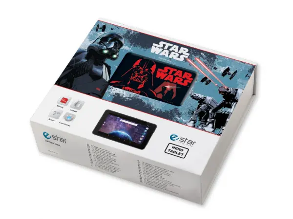 Tablet ESTAR Themed StarWars 7399 HD 7''QC 1.3GHz2GB16GBWiFi0.3MPAndroid 9crvena' ( 'ES-TH3-SWARS-7399' ) 