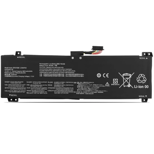 Baterija za laptop Lenovo Legion Slim 5-16APH8 5-16IRH8 | LOQ 15APH8 15IRH8 IdeaPad 1-15IAU7 Series