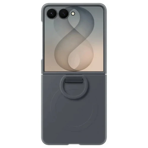 SAMSUNG silikonska futrola sa prstenom Z Flip8 CRNA EF-EF776-CBE