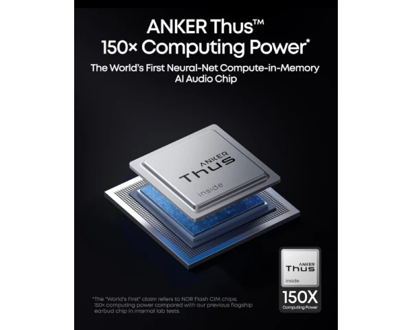ANKER Soundcore Liberty 5 Pro Max ANC BT bubice sa mikrofonom zlatne