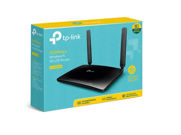 Bežični ruter TP-LINK TL-MR6400 Wi-FiN300300Mbps3G4GSIM1xWAN 3xLAN2 interne 2 eksterne antene' ( 'TL-MR6400' ) 