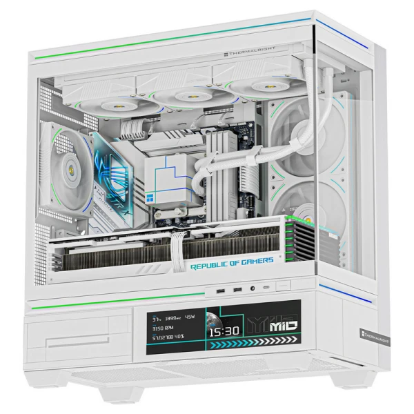 ThermalRight kuciste TL-M10 Vision White FAN4-C