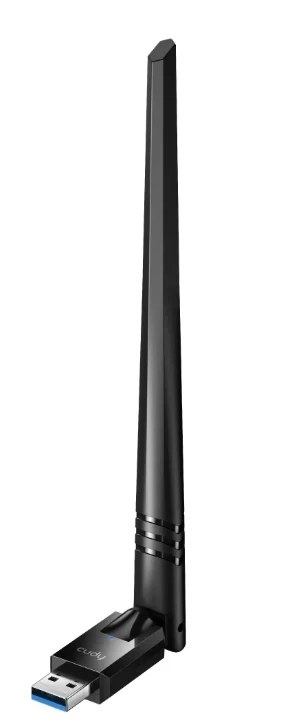 Cudy WU900H,AX900 Wi-Fi 6 Bluetooth 5.4 USB adapter sa visokim pojaeanjem,V1.0, 600 Mbps + 286 Mbp