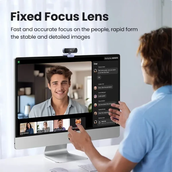 UGREEN CM678 Full HD 1080p Web Kamera sa Dvostrukim Mikrofonom