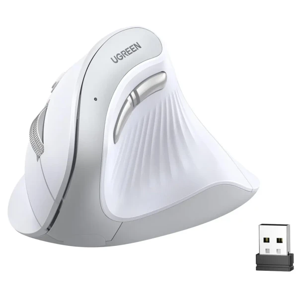 UGREEN MU008 Ergonomski Vertikalni Miš Bluetooth + 2.4G – (45759)