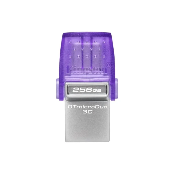 256GB USB Flash Drive, 2-in-1 USB 3.2 Gen.1 Type-C & Type-A, DataTraveler microDuo 3C, Read up to  200MB/s ( DTDUO3CG3/256GB ) 