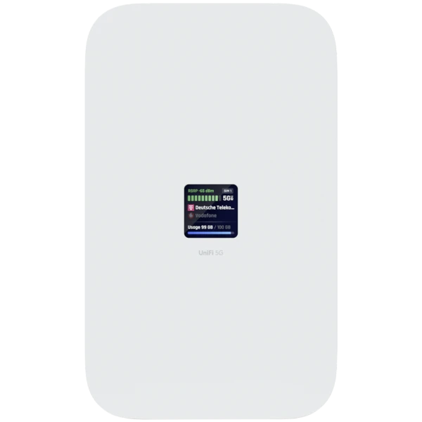 Ubiquiti UniFi U5G-Max high-performance 5G (3.4 Gbps) modem for any Unifi deployment. Instantly adopt through any UniFi PoE port, it delive