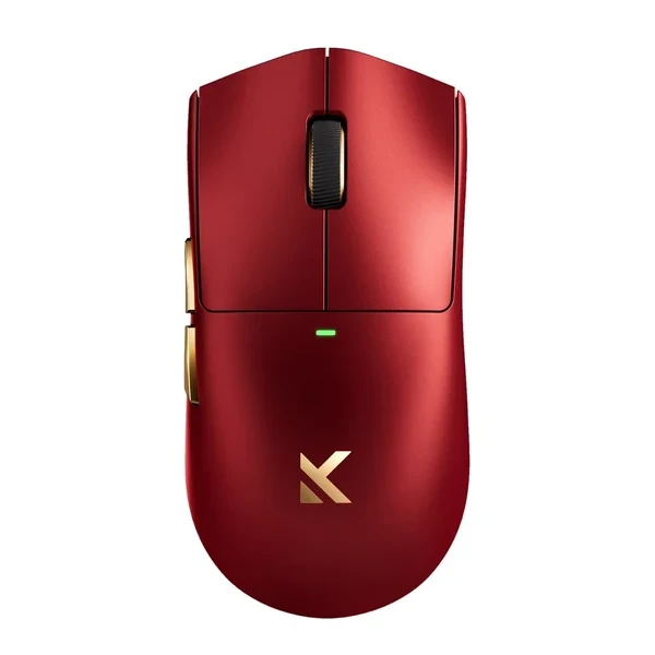Bežični gaming miš MCHOSE K7 Ultra Iron Red PAW 3950 8K Hz Omron Mechanical