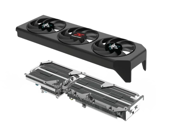 Graficka karta POWER COLOR RX 9060 XT 16G-L Hellhound AMD16GBGDDR6128bitcrna' ( 'RX9060XT 16G-LOC' ) 