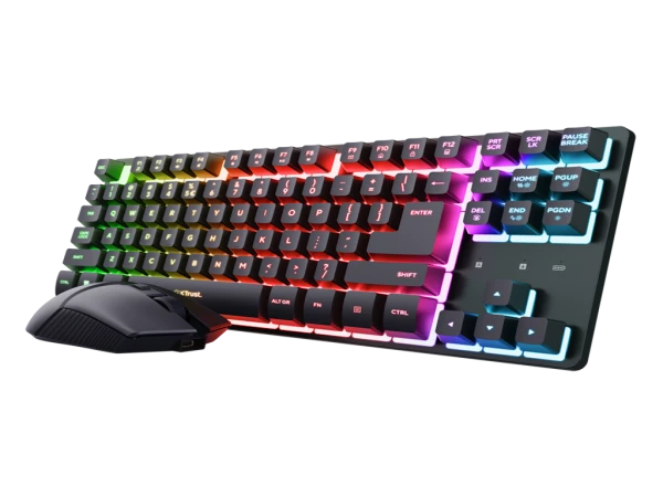 Tastatura+miš TRUST GXT 832 Thado Wireless TKL setUScrna' ( '26093' ) 