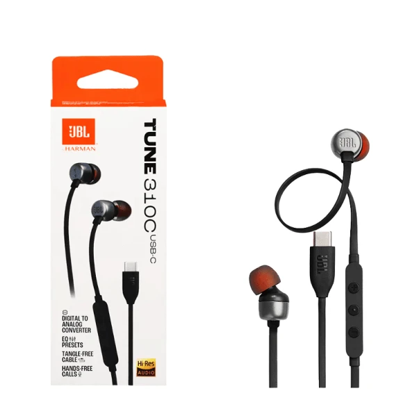 JBL Tune T310C handsfree slušalice crna ( 76125 )