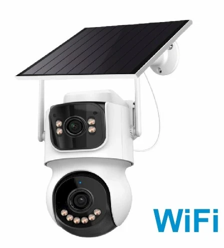 CAM-IP4MP-TQ9-AOV-WiFi GMB kamera 4MP(2mp+2mp) H.265 Solar Camera, ICSEE App, 3.6mm, IP66