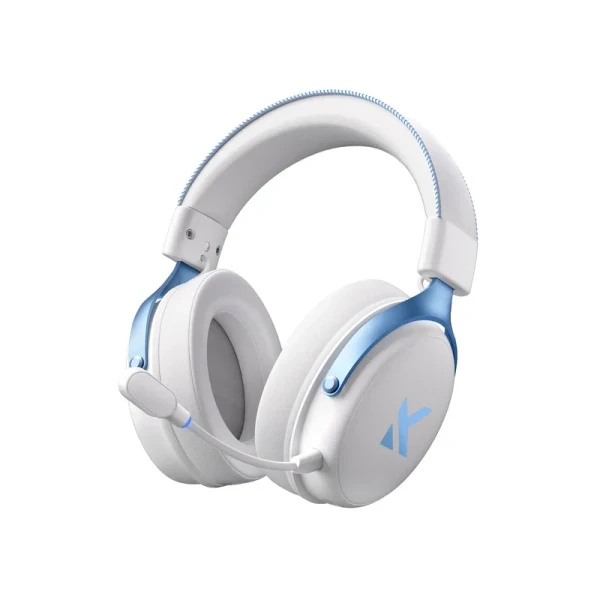 Bežične gaming slušalice MCHOSE V9 Pro 53mm Neodymium 7.1 Surround 2000mAh Sky White