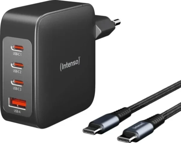 Intenso Adapter 140W + Cable set W140A3C + C520 Black