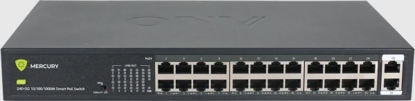 LAN Switch Mercury H1024PL PoE 10 100Mbps
