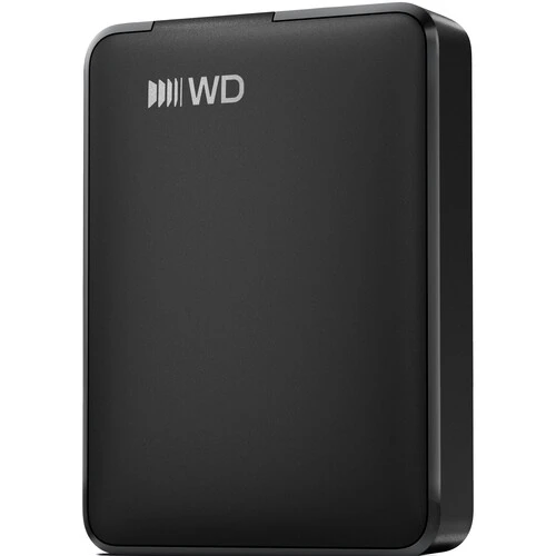 External HDD 4TB, WD Elements Portable, USB3.2 Gen1 Type-C, Black ( WDBLSS0040BBK-WESN ) 
