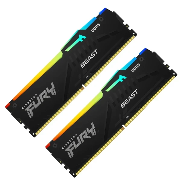 Memorija DDR5 32GB 5200MHz (2x16) Kingston Fury Beast KF552C40BBAK2-32