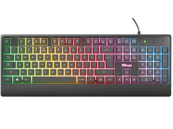 Tastatura TRUST Ziva žičnaLEDgamingcrna' ( '23697' ) 