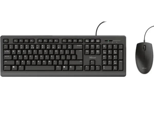 Tastatura+miš TRUST Primo žični setSRBcrna ( 24384 )