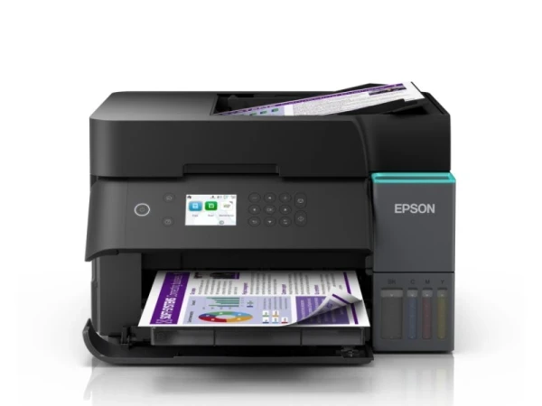 Multifunkcionalni inkjet štampač Epson EcoTank L6370 4800X1200 LAN Wi-Fi ADF LCD Duplex Scann