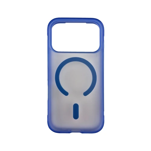 Silikonska futrola Magsafe Remix Iphone 18 Pro Max/17 Pro Max Plava