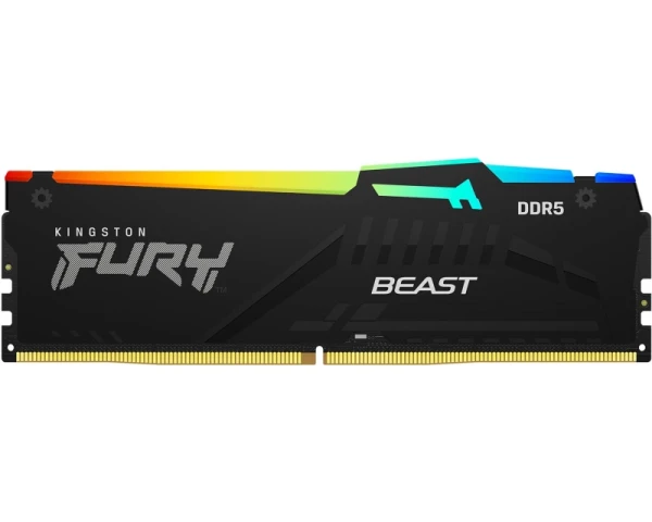 KINGSTON DIMM DDR5 64GB (2x32GB kit) 5600MT s KF556C36BBE2AK2-64 FURY Beast Black RGB EXPO