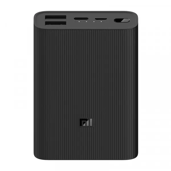 Prenosivi punjač XIAOMI Mi Power Bank 3 Ultra Compact10000mAhUSBx2, Micro USB, USB Type-Ccrna' ( 'BHR4412GL' ) 