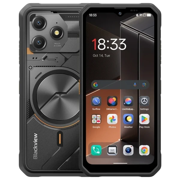 Mobilni telefon Blackview FORT 100 6 128 crni IP68 & IP69K